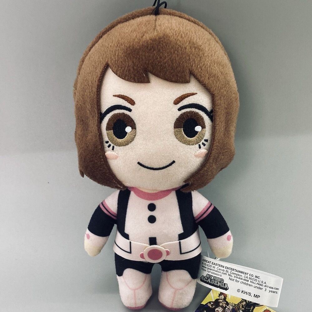 My Hero Academia Ochaco Uraraka Uravity 8” Plush GE56837 w/ Tag Funimation